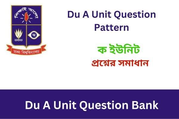 DU A Unit Question Pattern